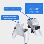 Batterie rechargeable 1600 mAh manette PS5 DualSense Edge